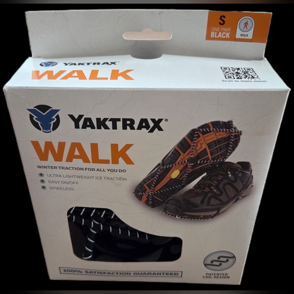 Yaktrax Accessories - New! Yaktrax Walk Winter Ice Traction Device / Aid Slip-on Your Shoes